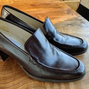 Bandolino stack heel pumps